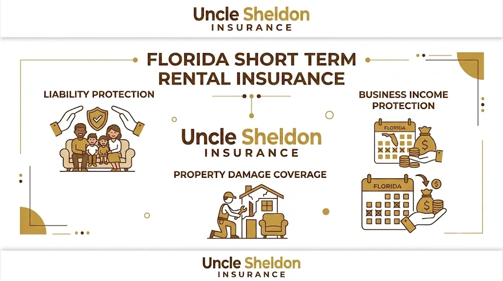 Short-term rental insurance coverage overview for Florida Airbnb hosts and property owners