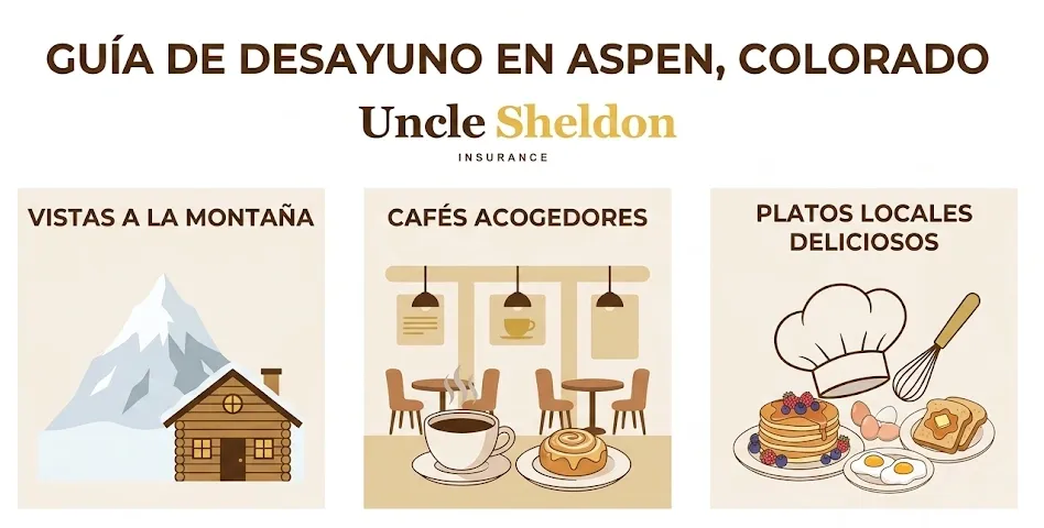 Guía de desayunos rápidos y cafés en Aspen Colorado para empezar el día sin complicaciones