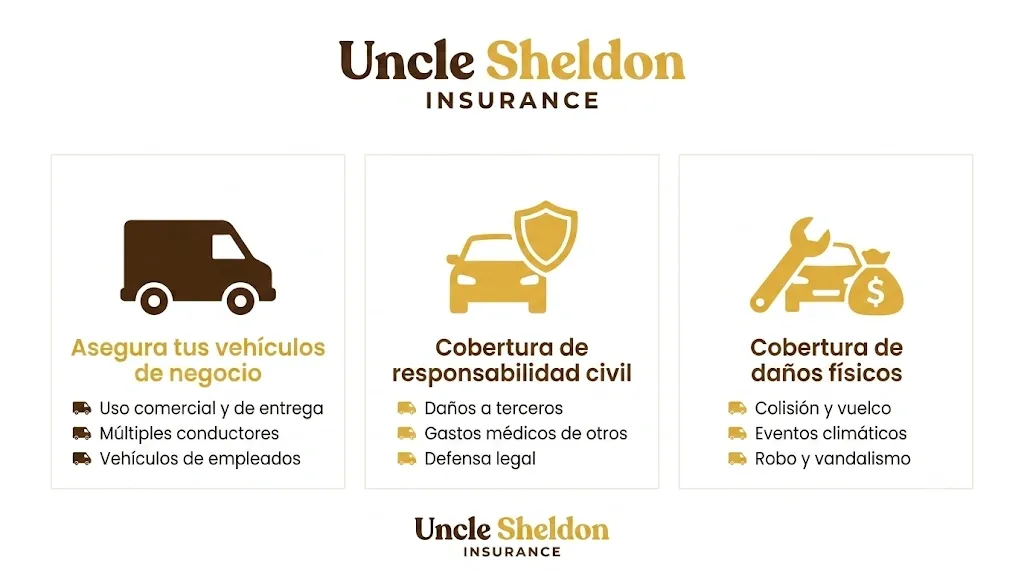 Factores que determinan el precio del seguro de auto comercial para flotillas y vehículos individuales